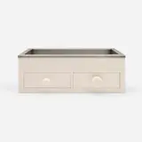 Roy McMakin, Breadbox, lacquered maple, stainless steel