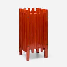 Ettore Sottsass, Planter, Model PO 56, 1958, lacquered beech