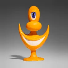 Kenny Scharf, Object to Enjoy, 2008, glazed porcelain