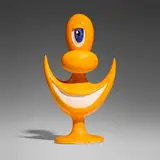 Kenny Scharf, Object to Enjoy, 2008, glazed porcelain