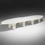 Wendell Castle, The White Edition Big Table from the Molar series