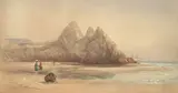 Views of Swansea Bay; a pair by James Harris of Swansea, watercolour, offered Oct 2019