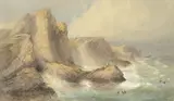 View of Swansea Bay, a pair by James Harris of Swansea, watercolour, offered Oct 2019