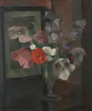 Roger Chapelain-Midy, Un vase de fleurs, oil on canvas