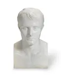Antonio Canova, late 19th / early 20th century carved white marble bust of Napoleon, marble