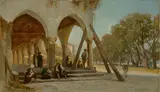 Eugen Bracht, Straßenleben in Italien
