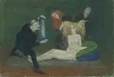 Josef Hegenbarth, Toilettenszene