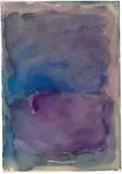 Gotthard Graubner, Ohne Titel, 1959, Aquarell auf festem Velin