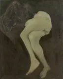 Johannes Grützke, Frau mit verhülltem Haupt