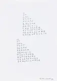 Carl Andre, Poem