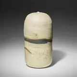 Untitled by Toshiko Takaezu, c. 1981, glazed porcelain, sold Jul 2023