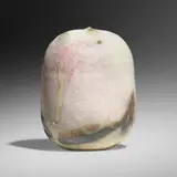Untitled by Toshiko Takaezu, c. 1995, glazed porcelain, sold Jul 2023