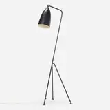 Greta Magnusson Grossman, Early Grasshopper floor lamp, model G-33