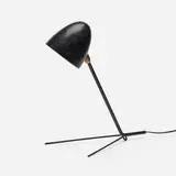 Serge Mouille, Cocotte table lamp, 1957, enameled aluminum, enameled steel, brass