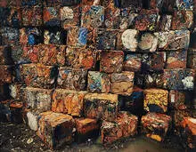 Edward Burtynsky, Densified Oil Drums #4, Canada