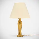 Alberto Giacometti, Grecque table lamp, gilt bronze, paper