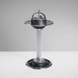 W.J. Campbell, Climax cocktail smoker, 1934, chrome-plated and enameled steel
