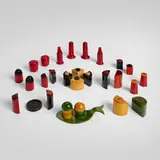 Vintage, Collection of salt and peppers shakers, c. 1940-1955, Bakelite, plastic