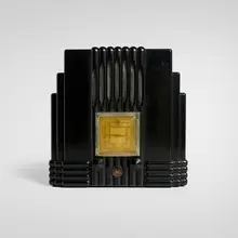 Amalgamated Wireless, Fisk Radiolette, model R29, c. 1935, Bakelite, plastic, metal, fabric