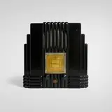 Amalgamated Wireless, Fisk Radiolette, model R29, c. 1935, Bakelite, plastic, metal, fabric