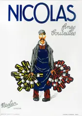 Jules Isnard Dransy, NICOLAS, fines bouteilles
