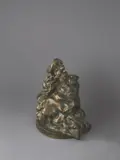 Bernhard Hoetger, Sitzende Frau, Um 1904, Bronze mit gelbbrauner Patina