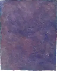 Gotthard Graubner, Ohne Titel, 1958, Gouache auf Papier