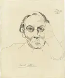Heinrich Hoerle, Porträt Jankel Adler