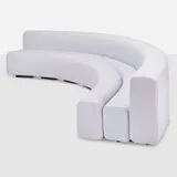 Pierre Paulin, Osaka sofa, upholstery, enameled steel