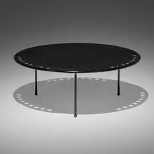Mathieu Matégot, Copacabana table, 1955, enameled steel