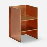 Donald Judd, Copper armchair, 1984 / 2006, copper and aluminum