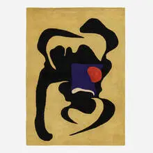 Arshile Gorky, Bull in the Sun carpet, c. 1968, wool