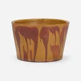 David Cressey, Planter, model S-12, c. 1968, Flame-glazed stoneware