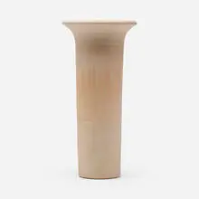 Vase by David Cressey, 1995, bisque ceramic, sold Jul 2023