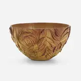 David Cressey, Expressive-textured large planter, c. 1965, glazed stoneware