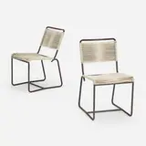 Walter Lamb, Chairs model C-1700, pair