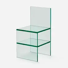 Tobi Wong, Glass chair, 2002, glass