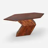 Don Shoemaker, Dining table, c. 1965, stacked cocobolo