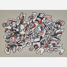 Jean Dubuffet, Course la Galope, France