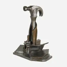 Boccioni's Hammer by Vladimir Salamun, sold May 2017