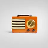 Norman Bel Geddes, Aristocrat radio, model FC 400, 1940, Catalin, plastic
