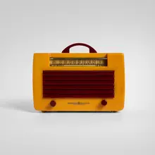 General Electric, Radio, model L-570, 1941, Catalin, acrylic