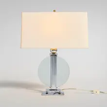 Walter von Nessen, Table lamp, c. 1938, enameled aluminum and brass