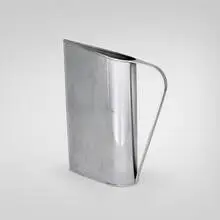Peter Müller-Munk, Normandie pitcher, 1935, chrome-plated brass