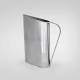 Peter Müller-Munk, Normandie pitcher, 1935, chrome-plated brass