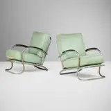 Machine Age, Lounge chairs, pair
