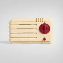 George W. Walker, Super-Pee-Wee radio, 1938, plastic