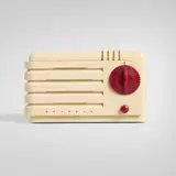 George W. Walker, Super-Pee-Wee radio, 1938, plastic