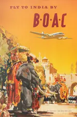 Frank Wootton, FLY TO INDIA BY BOAC