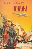 Frank Wootton, FLY TO INDIA BY BOAC